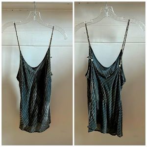 BANANA REPUBLIC TEXTURAL SHEER CAMISOLE